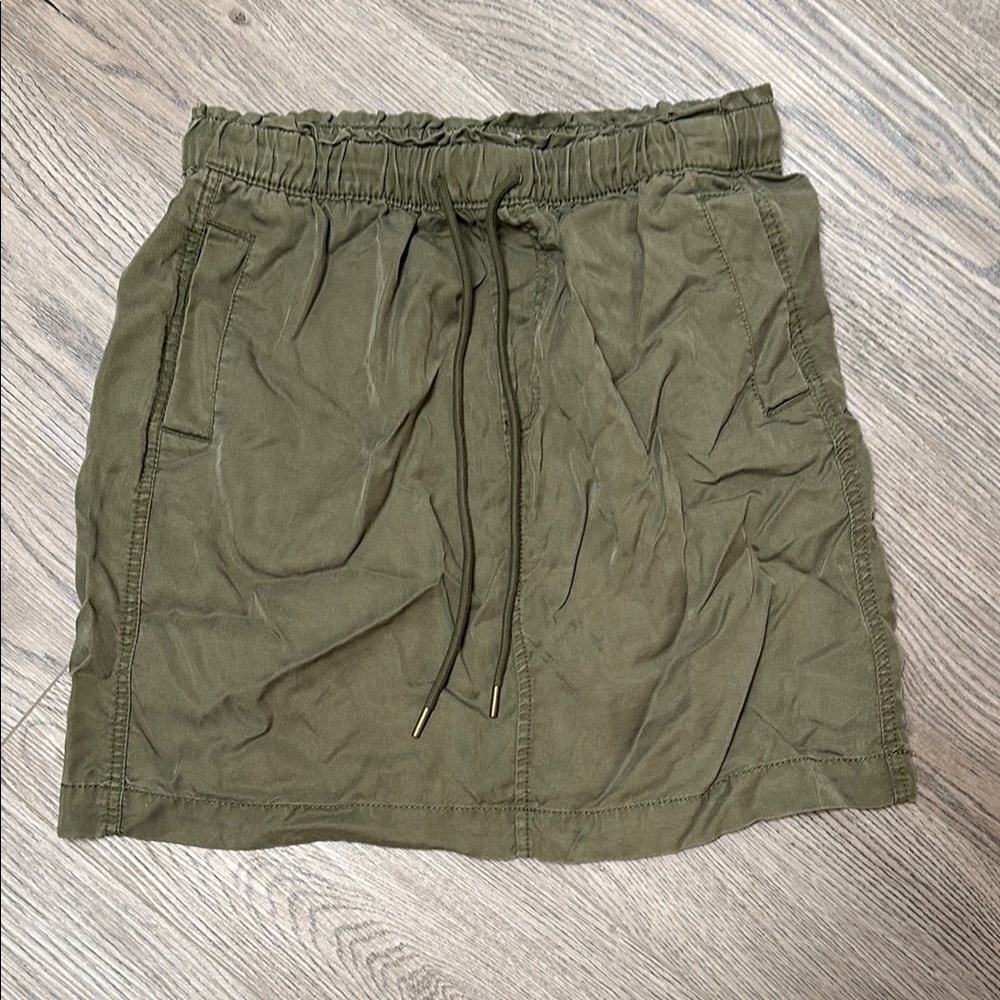Olive Green Women's Skirt